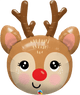 Red-Nosed Reindeer 35″ Balloon