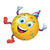 Qualatex Mylar & Foil Smiley Party Guy 38″ Balloon