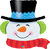 Qualatex Mylar & Foil Smiling Snowman 36″ Balloon