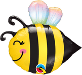 Qualatex Mylar & Foil Sweet Bee Mini Shape (requires heat-sealing) 14″ Balloon