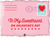 Qualatex Mylar & Foil Sweetheart Valentine's Day Letter 30″ Balloon