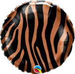 Qualatex Mylar & Foil Tiger Stripes Pattern 18″ Balloon