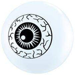 Qualatex Party Supplies 5in White Eyeball Latex 5″ (100 count)