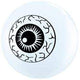 Globos de látex White Eyeball de 5" (100 unidades)