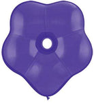 Púrpura Violeta GEO Blossom 16″ Globos de Látex (25)