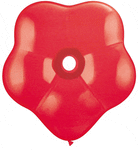 Red GEO Blossom 16″ Latex Balloons (25)