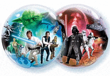 Qualatex Star Wars 22″ Bubble Balloon
