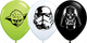 Star Wars Faces Surtido 5″ Globos de látex (100 unidades)