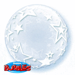 Qualatex Stylish Stars 24″ Bubble Balloon