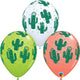Western Cactus 11″ Latex Balloons (50 count)