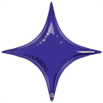 Quartz Purple Starpoint 20″ Foil Balloon by Qualatex from Instaballoons
