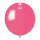 Globos de látex de metal metálico fucsia de 19″ (25 unidades)