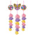 Rainbow Butterfly Unicorn Kitty Dangle Decorations by Amscan from Instaballoons