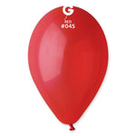 Red 12″ Latex Balloons by Gemar from Instaballoons