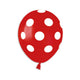 Red Polka Dot 5″ Latex Balloons (100 count)