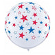 Red White Blue Stars 36″ Latex Balloons (2 count)
