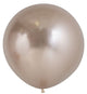 Globos de látex Reflex Champagne de 24″ (10 unidades)