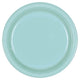 Robin's Egg Blue Plastic Plates 10″ (20 count)
