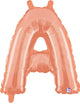 Rose Gold Letter A 14″ Balloon