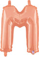 Rose Gold Letter M 14″ Balloon