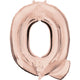 Rose Gold Letter Q 34″ Balloon