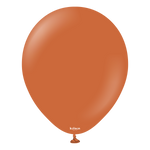 Rust Orange 18″ Latex Balloons by Kalisan from Instaballoons