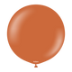 Rust Orange 24″ Latex Balloons (2 count)