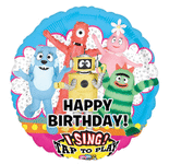 S-A-T Yo Gabba Gabba Birthday 28″ Foil Balloon by Anagram from Instaballoons