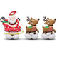 Santa Sleigh & Reindeer Giant Airloonz Kit