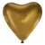 Satin Gold Heart 12″ Latex Balloons by Amscan from Instaballoons