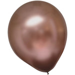 Satin Luxe Rose Copper 12″ Latex Balloons by Amscan from Instaballoons