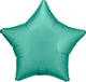 Satin Luxe™ Jade Green Star 19″ Balloon