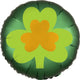 Satin St. Patrick's Day Clovers 18″ Balloon