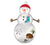 Satin Woodland Snowman 38″ Foil Balloon by Anagram from Instaballoons