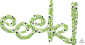 Script Phrase Eeek! Halloween 37″ Foil Balloon by Anagram from Instaballoons