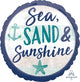 Sea Sand and Sunshine 18″ Balloon