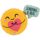 Sending a Hug Smiley 31″ Balloon