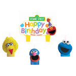 Sesame Street Mini Molded Candles by Amscan from Instaballoons