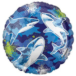 Shark 18″ Foil Balloon by Anagram from Instaballoons
