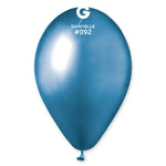 Shiny Blue 13″ Latex Balloons by Gemar from Instaballoons