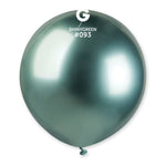 Shiny Green 19″ Latex Balloons by Gemar from Instaballoons