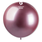 Shiny Pink 31″ Latex Balloon by Gemar from Instaballoons