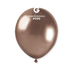 Shiny Rose Gold 5″ Latex Balloons by Gemar from Instaballoons
