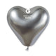 Shiny Silver 12″ Latex Balloons (25 count)