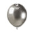 Shiny Silver 5″ Latex Balloons by Gemar from Instaballoons