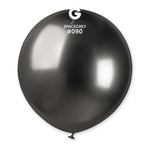 Shiny Space Grey 19″ Latex Balloons by Gemar from Instaballoons