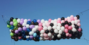 Silver Rainbow Balloon Accessories Balloon Drop Net Kit 50' x 14'