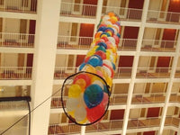 Silver Rainbow Balloon Accessories Balloon Drop Pre-strung Kit 45' x 4.5'