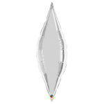 Silver Taper 38″ Foil Balloon by Qualatex from Instaballoons