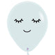 Globos de látex Sleepy Eyes de 11″ (50 unidades)